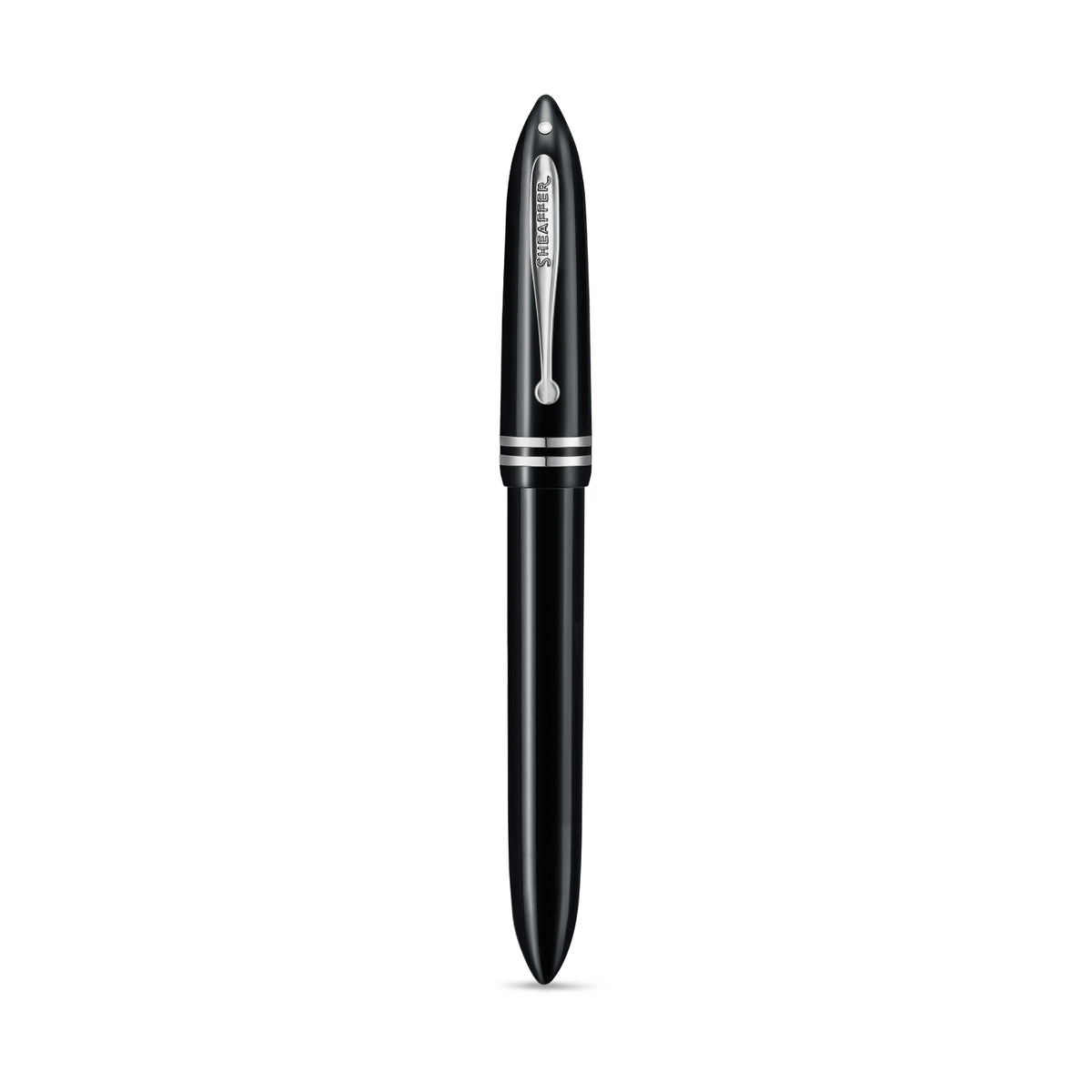 PEN SHEAFFER BALANCE III E892 GLOSSY BLACK AND CHROME TRIMS RB