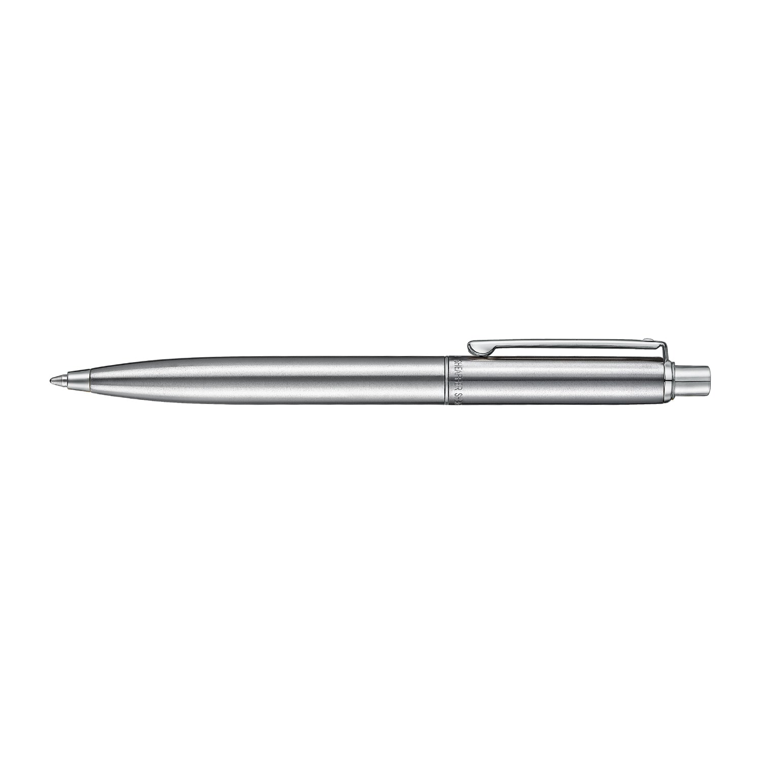 Sheaffer Sentinel Metal 330 Brushed Chrome Ballpoint Pen with Chrome Trims