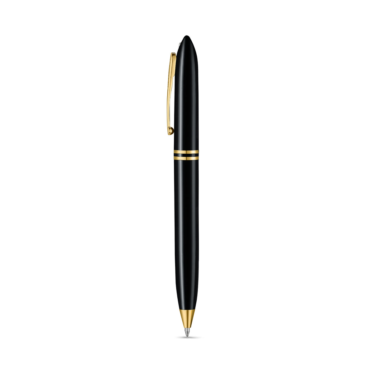 PEN SHEAFFER BALANCE III E893 GLOSSY BLACK AND GOLD TRIMS BP