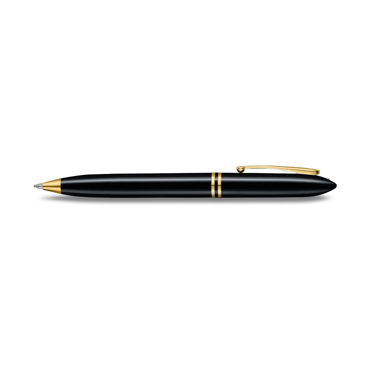 PEN SHEAFFER BALANCE III E893 GLOSSY BLACK AND GOLD TRIMS BP