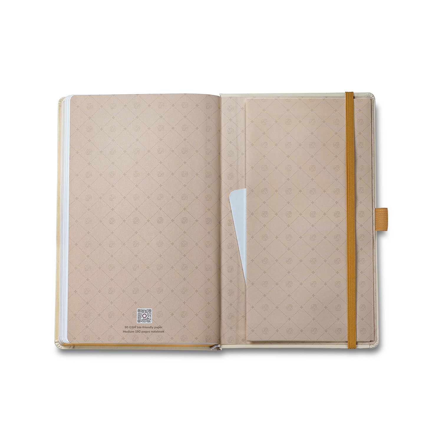 Sheaffer Emily in Paris Medium Journal 90 GSM Ink Friendly Paper with Embossed Eiffel Tower - Beige