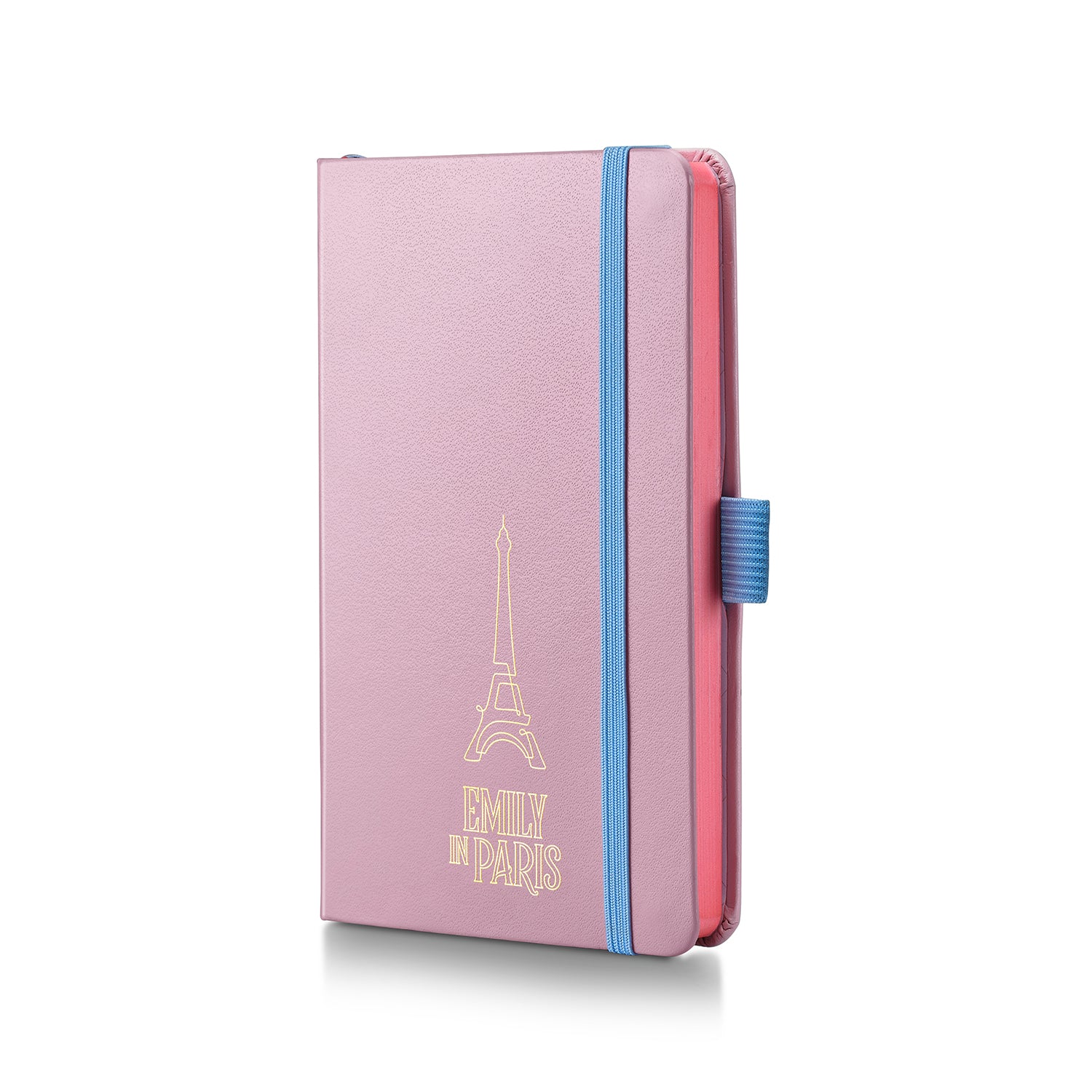 Sheaffer Emily in Paris Small Notebook 90 GSM Ink Friendly Paper with Embossed Eiffel Tower - Pink