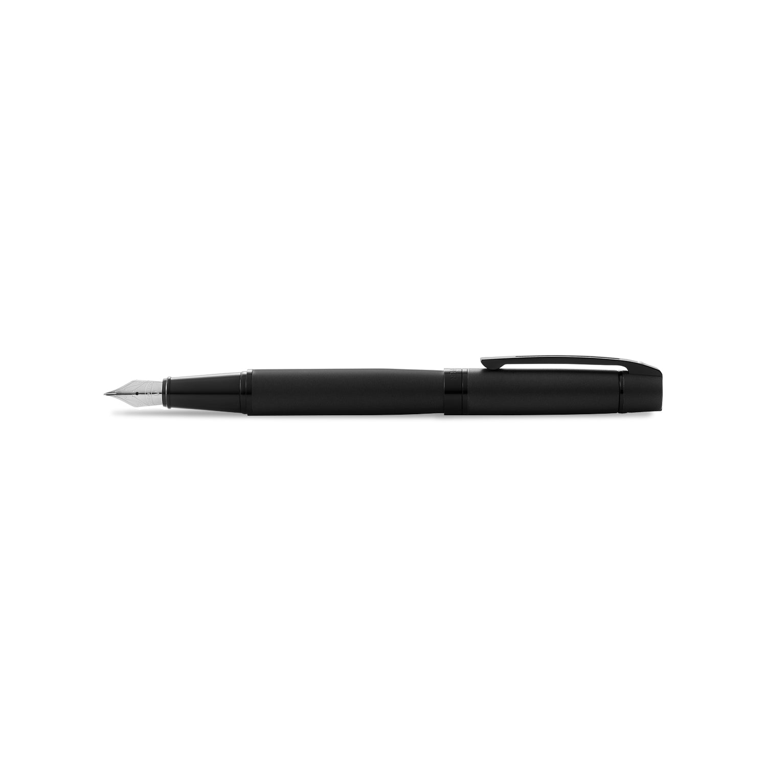 Sheaffer® 300 Matte Black Fountain Pen With Black Trims - Fine