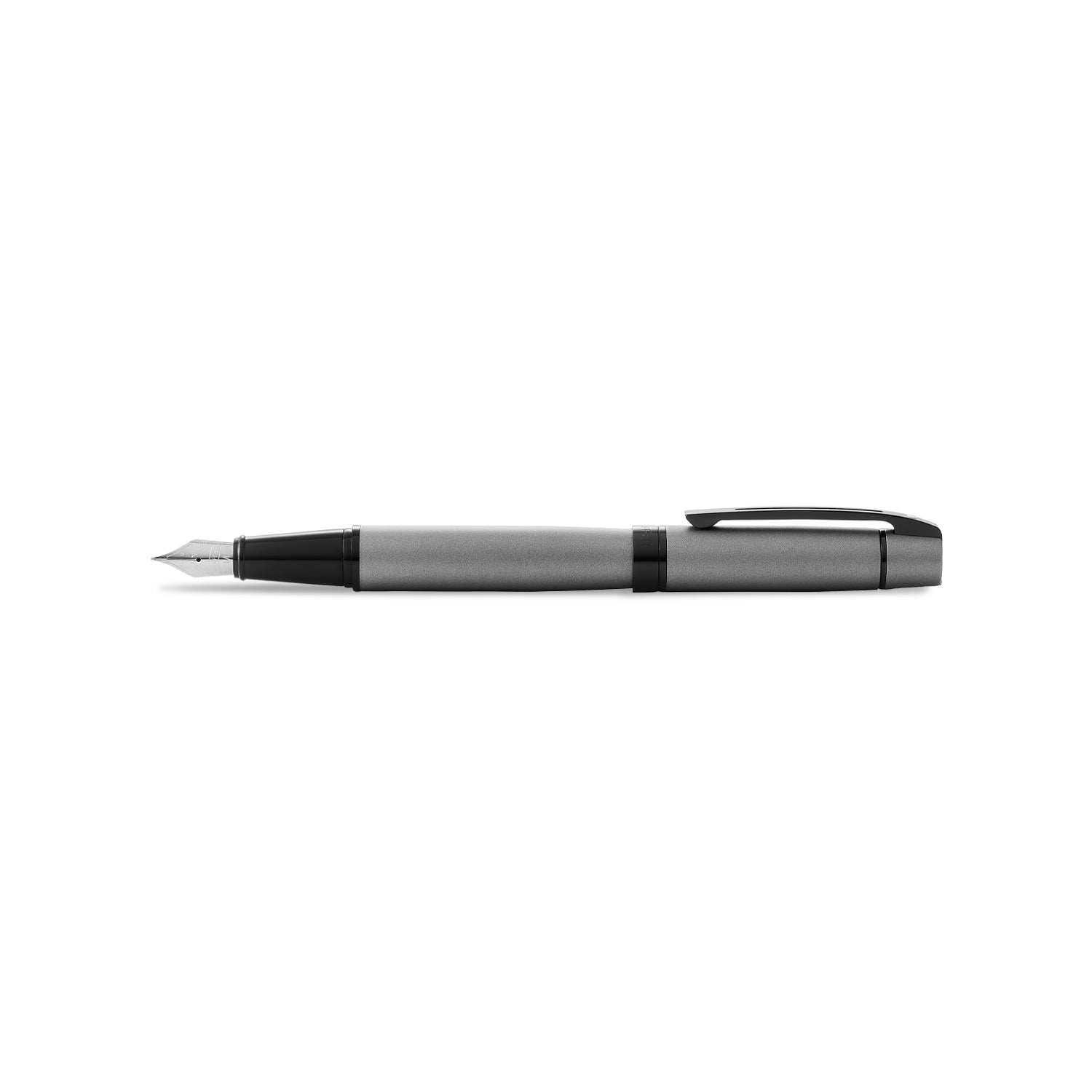 Sheaffer® 300 Matte Gray Fountain Pen With Black Trims