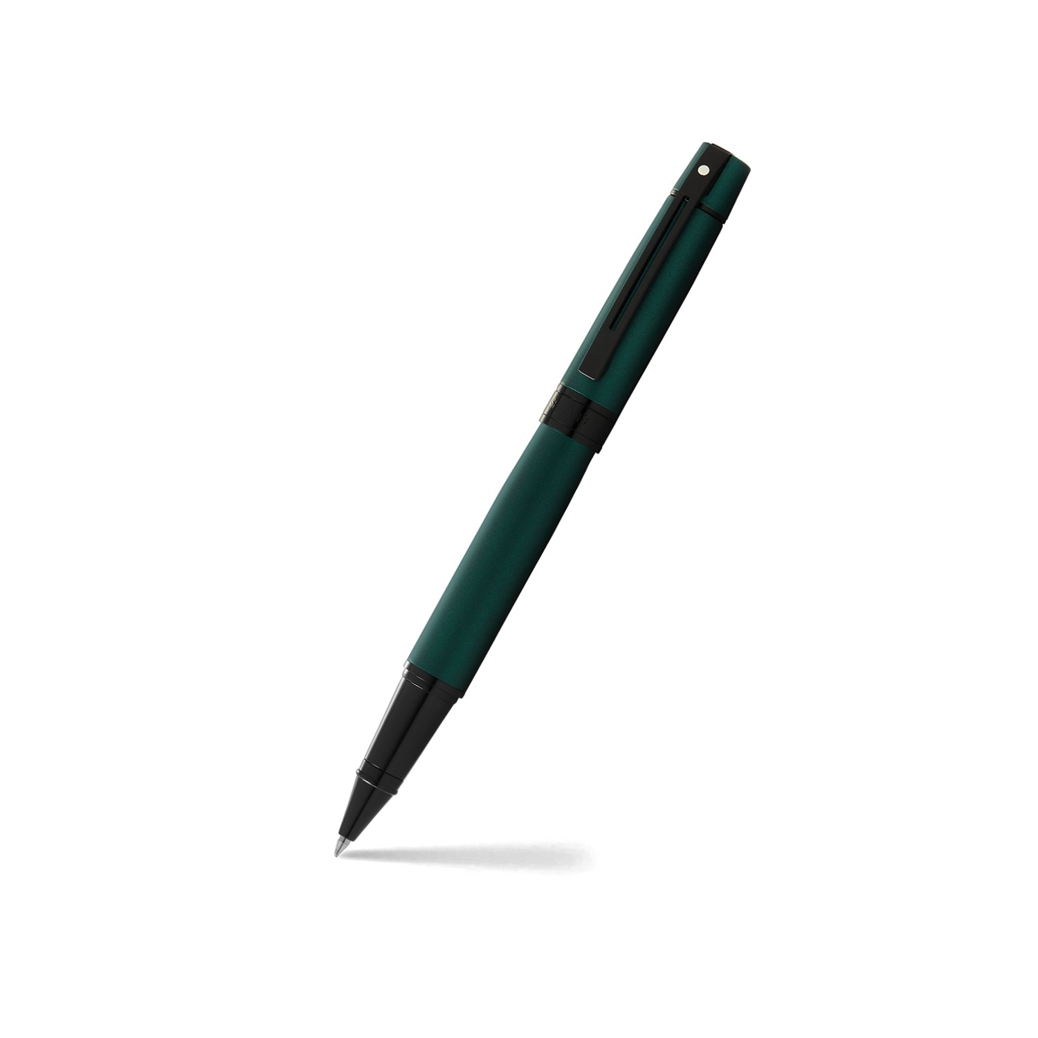 Sheaffer® 300 Matte Green Rollerball Pen With Black Trims