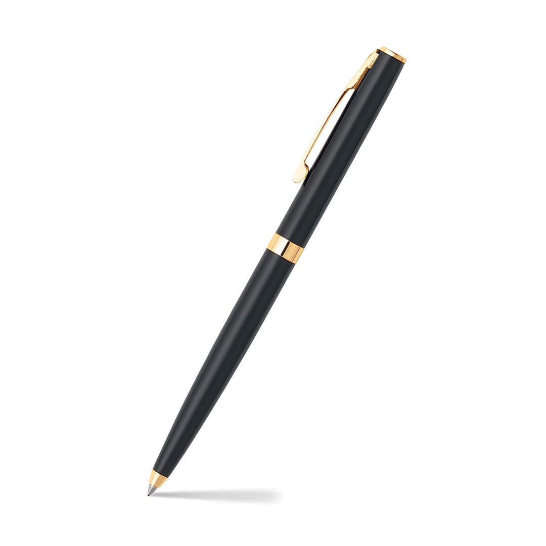 Sheaffer® SAGARIS 9471-K Gloss Black Ballpoint Pen With Gold Tone Trim