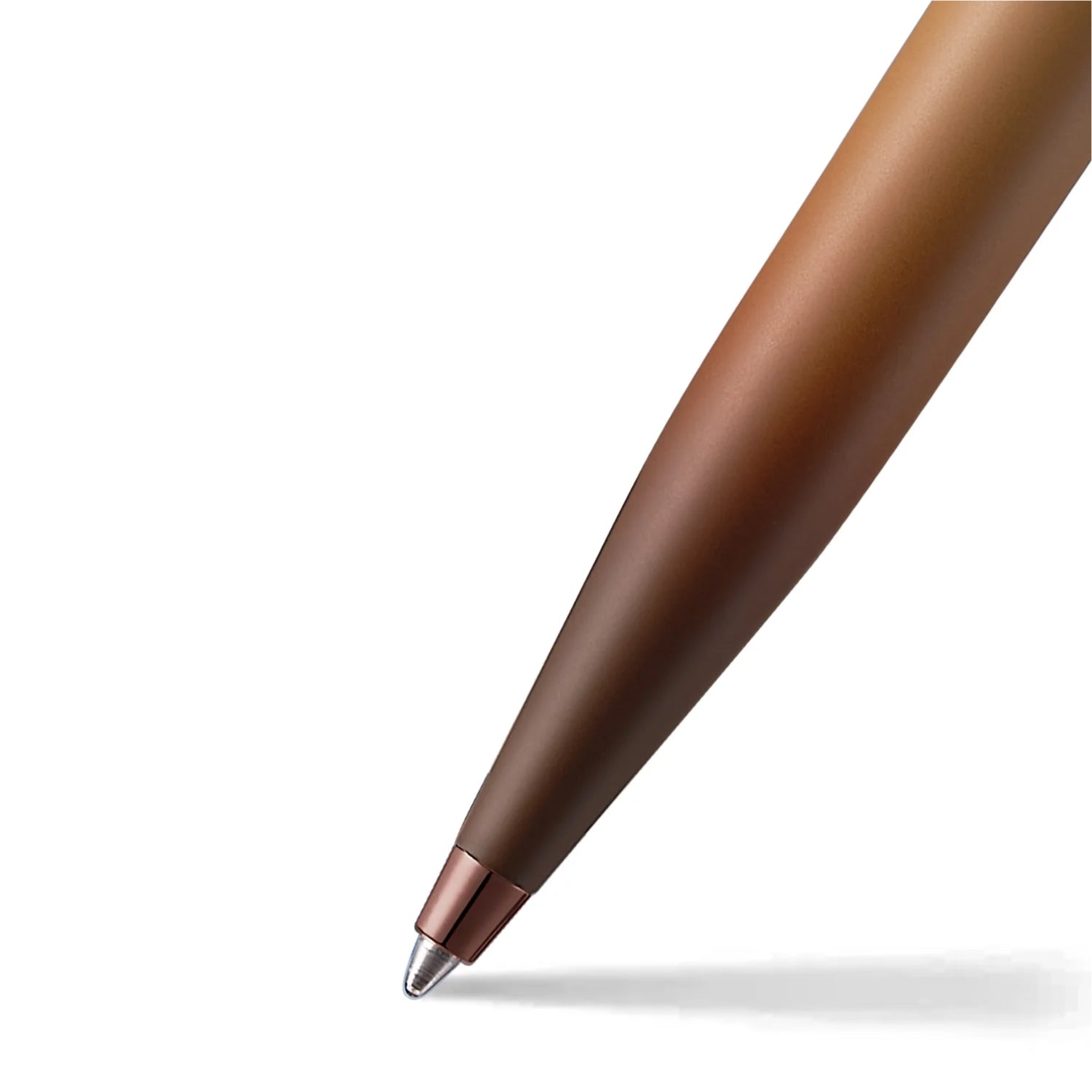 Sheaffer VFM G9428 Coffee Edition Ballpoint Pen with Leather Single Pen Pouch Gift Set