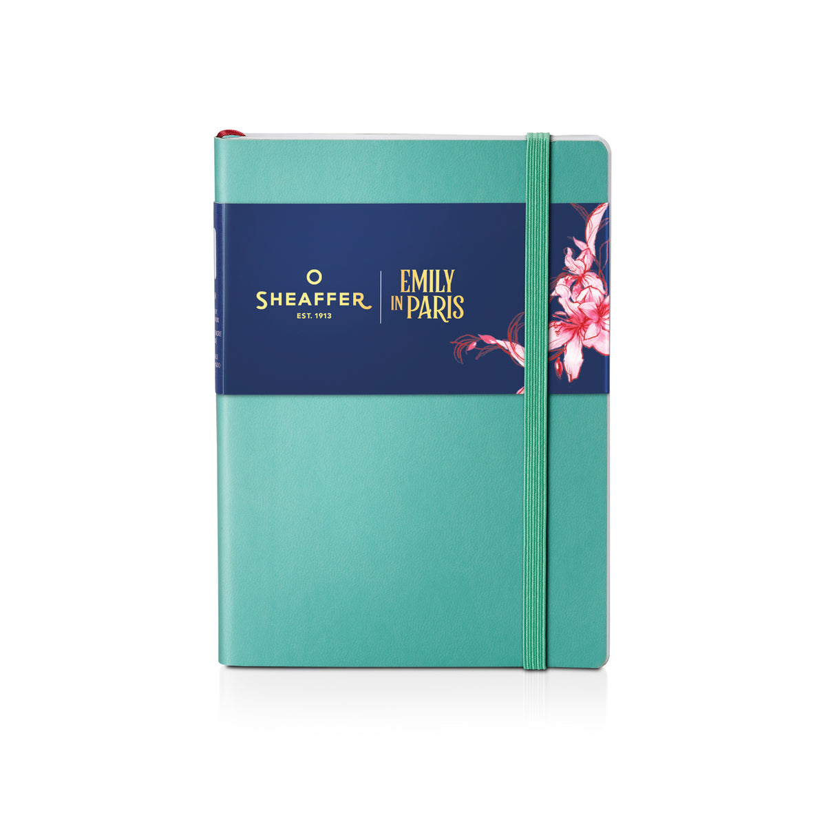 Sheaffer Gift Set Sentinel E321 Emily in Paris Green Matte Finish Ballpoint Pen with Soft Bound Notebook