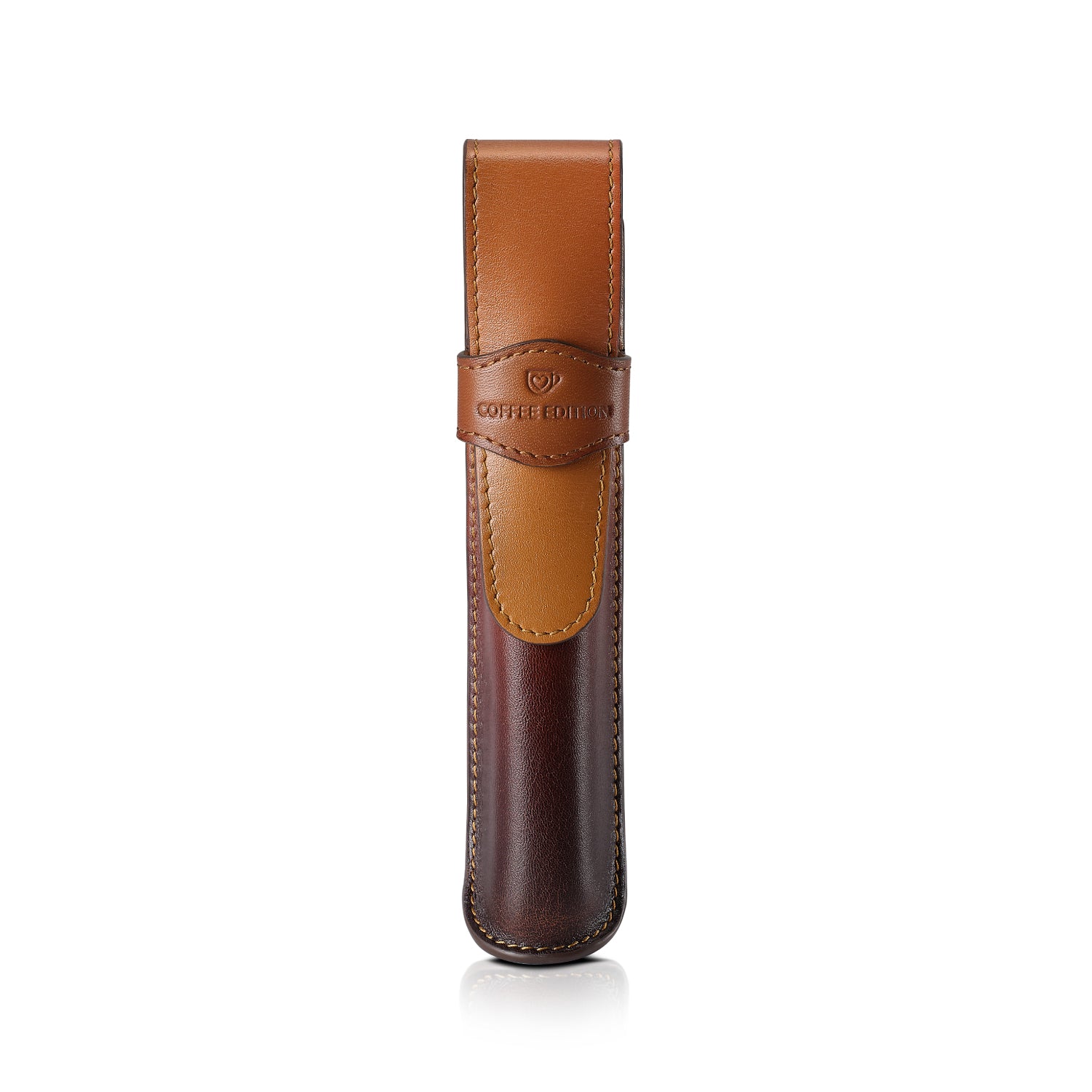 Sheaffer Coffee Edition Leather Single Pen Pouch