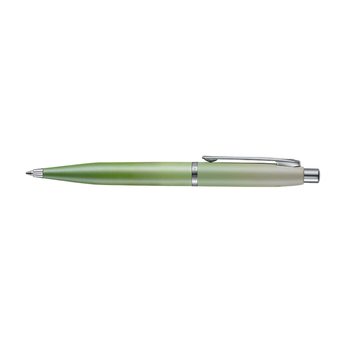 Sheaffer VFM 9431 Matcha Edition Green Ombre Gradient Ballpoint Pen with Chrome-plated Trims