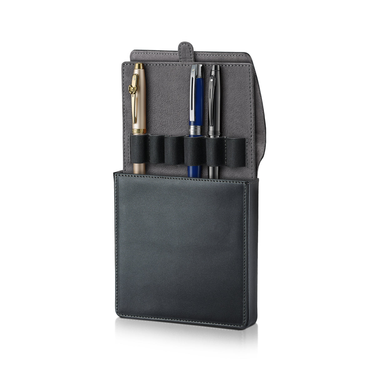 Sheaffer Classic Black Leather 6 Pen case