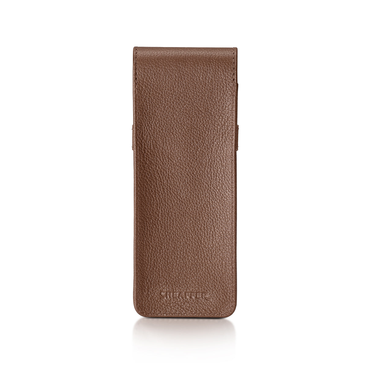 Sheaffer Tan Leather 2 Pen case