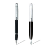 Sheaffer® Gift Set ft. Glossy Black S300 9314 with Chrome Trim as Set of 2 pens -  Ballpoint Pen & Fountain pen (M)