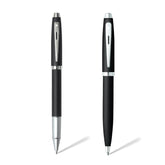 Sheaffer® Gift Set ft. Matte Black S100 9317 with Chrome Trim as Set of 2 pens -  Ballpoint Pen & Rollerball pen