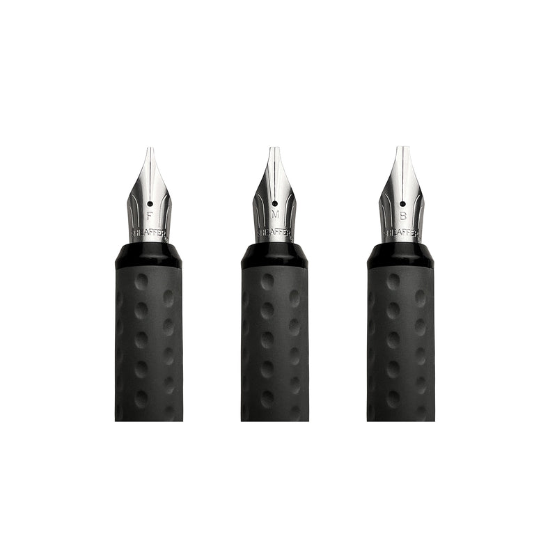 Sheaffer® Calligraphy Matte Black Fountain pen Minikit with Black cap