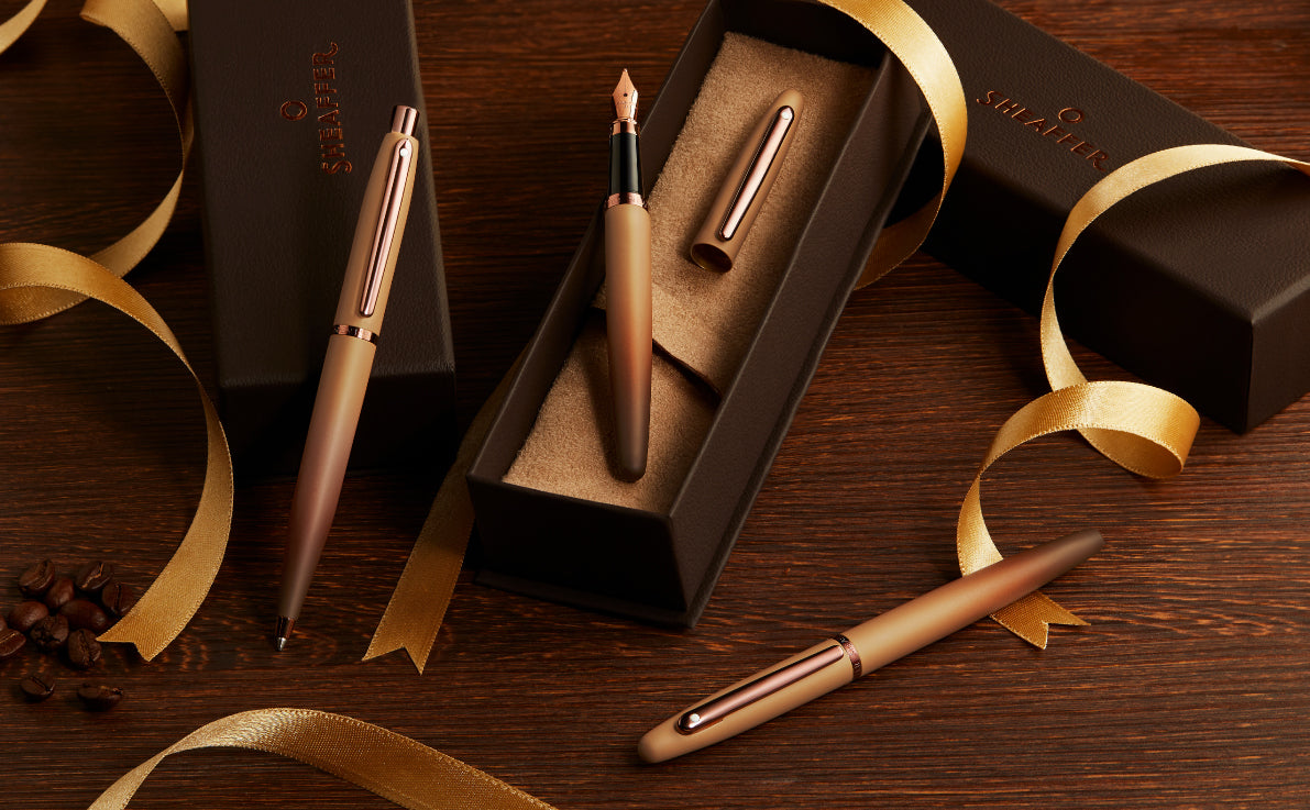 Sheaffer® VFM 9428 Coffee Edition Matt Brown Fountain Pen with Regal B