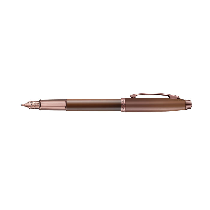 Sheaffer Gift Collection 100 - 9374 Coffee Edition Matt Brown with Regal Brown PVD Trims Fountain Pen - Image 3
