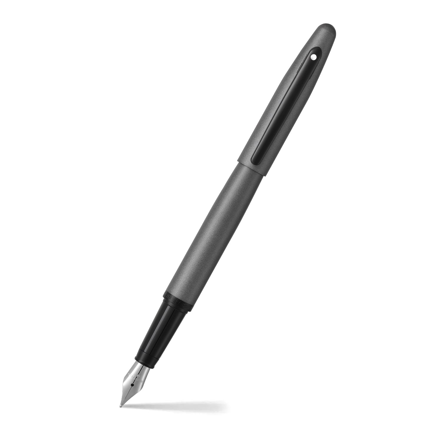 Sheaffer® VFM 9424 Matte Gray Fountain Pen With Matte Black Trim