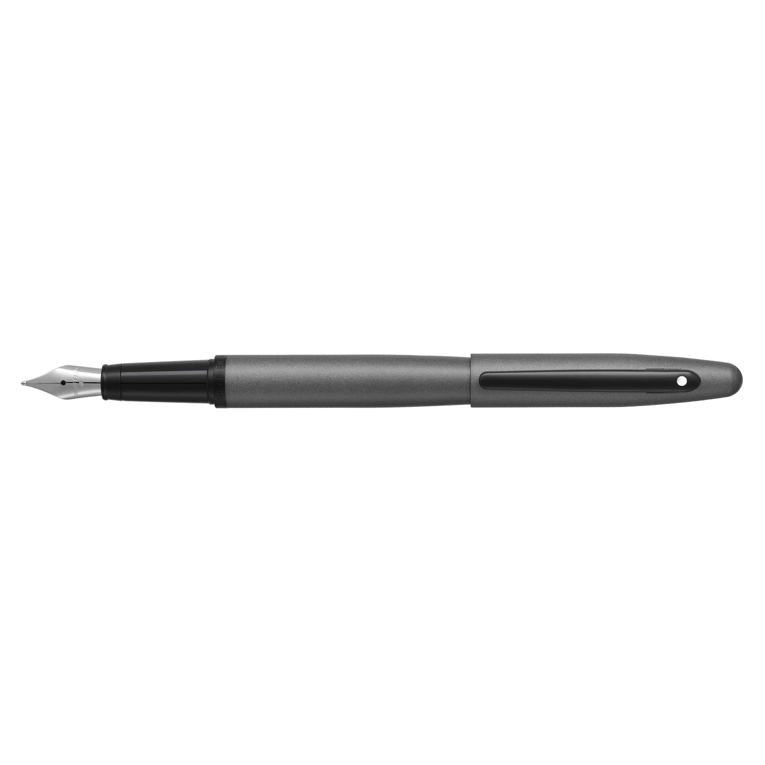 Sheaffer® VFM 9424 Matte Gray Fountain Pen With Matte Black Trim