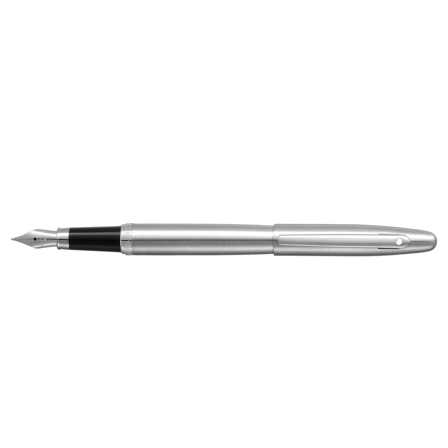  Sheaffer Taranis Medium Nib Fountain Pen, Stormy Night, Chrome  Trim (E0944053-PB2) : Office Products