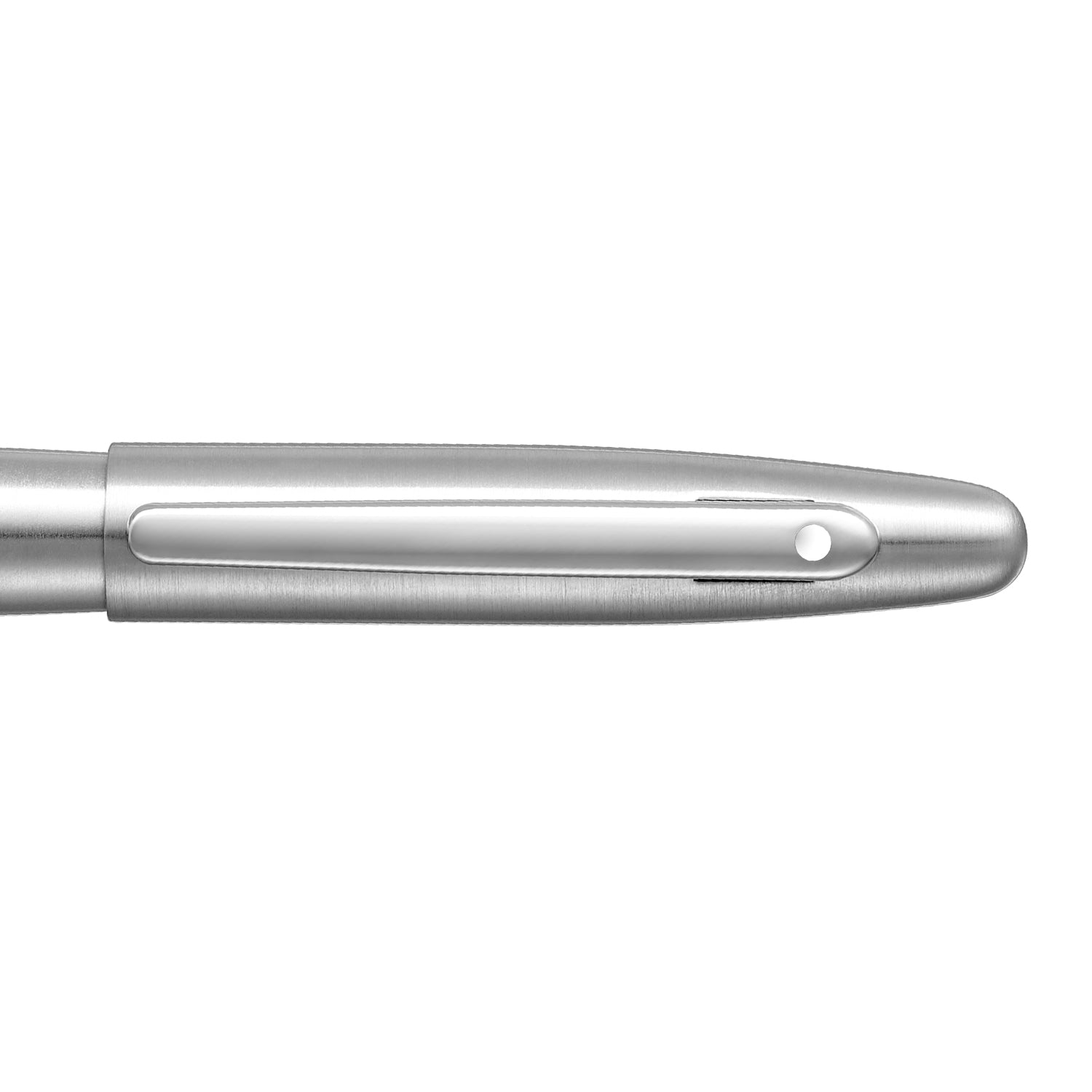 Sheaffer® VFM 9426 Brushed Chrome Fountain Pen With Chrome Trim - Medium