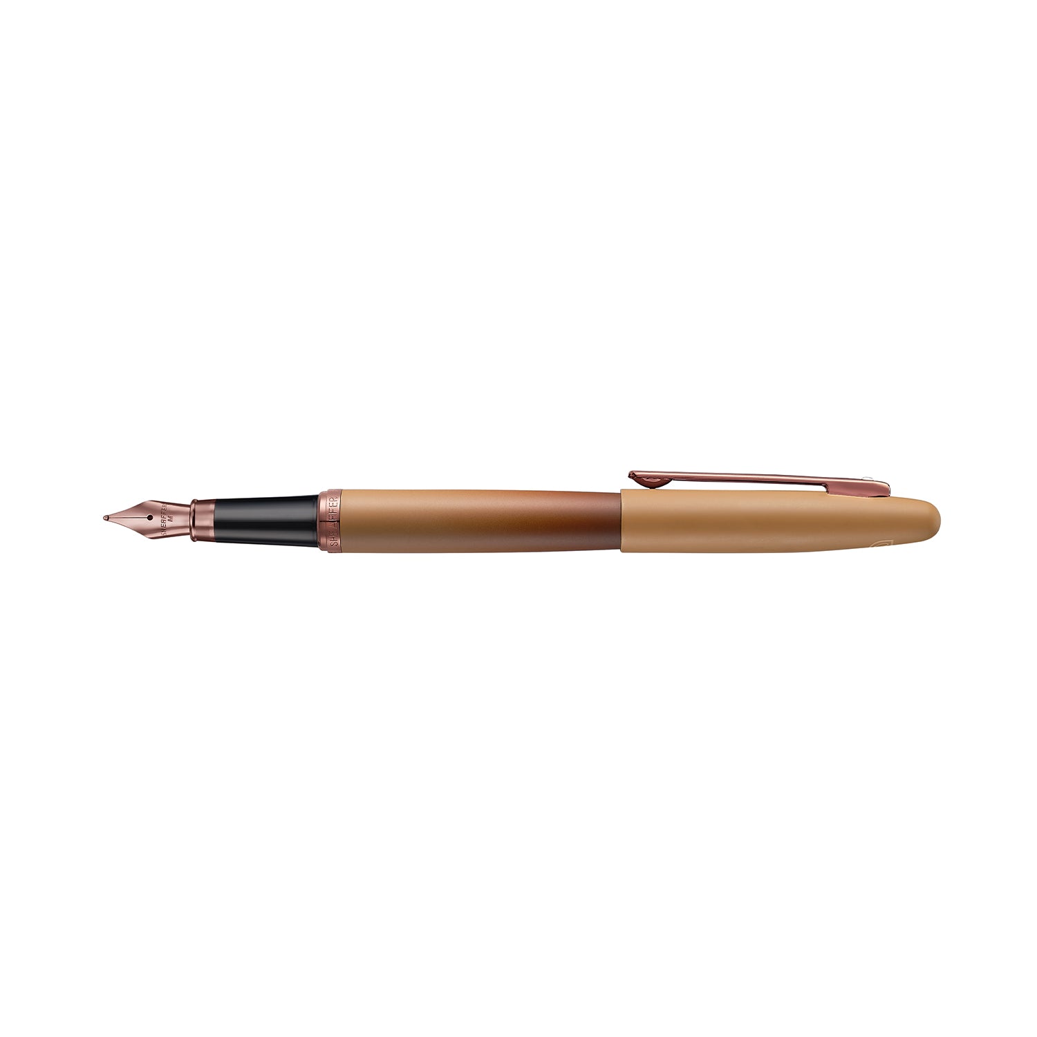 Sheaffer® VFM 9428 Coffee Edition Matt Brown Fountain Pen with Regal Brown PVD Trims