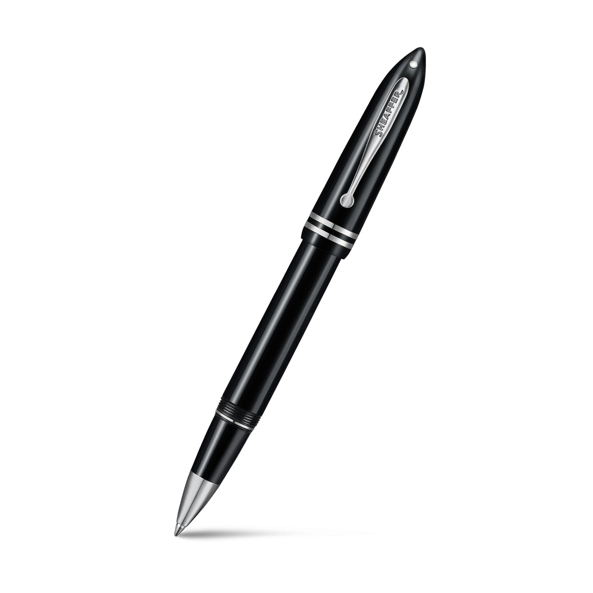 PEN SHEAFFER BALANCE III E892 GLOSSY BLACK AND CHROME TRIMS RB
