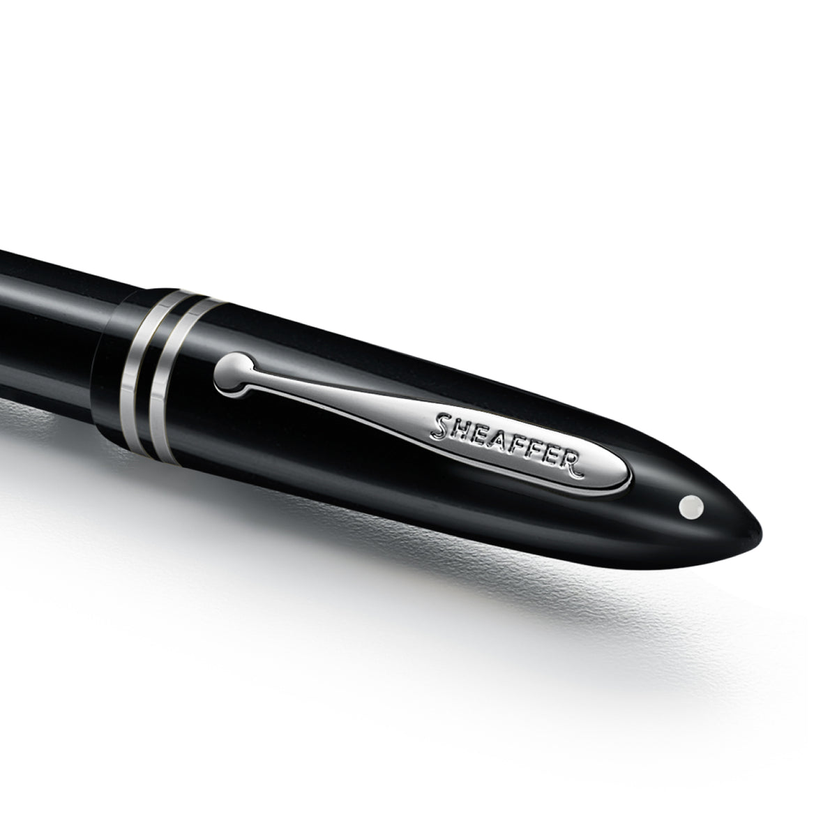 PEN SHEAFFER BALANCE III E892 GLOSSY BLACK AND CHROME TRIMS RB