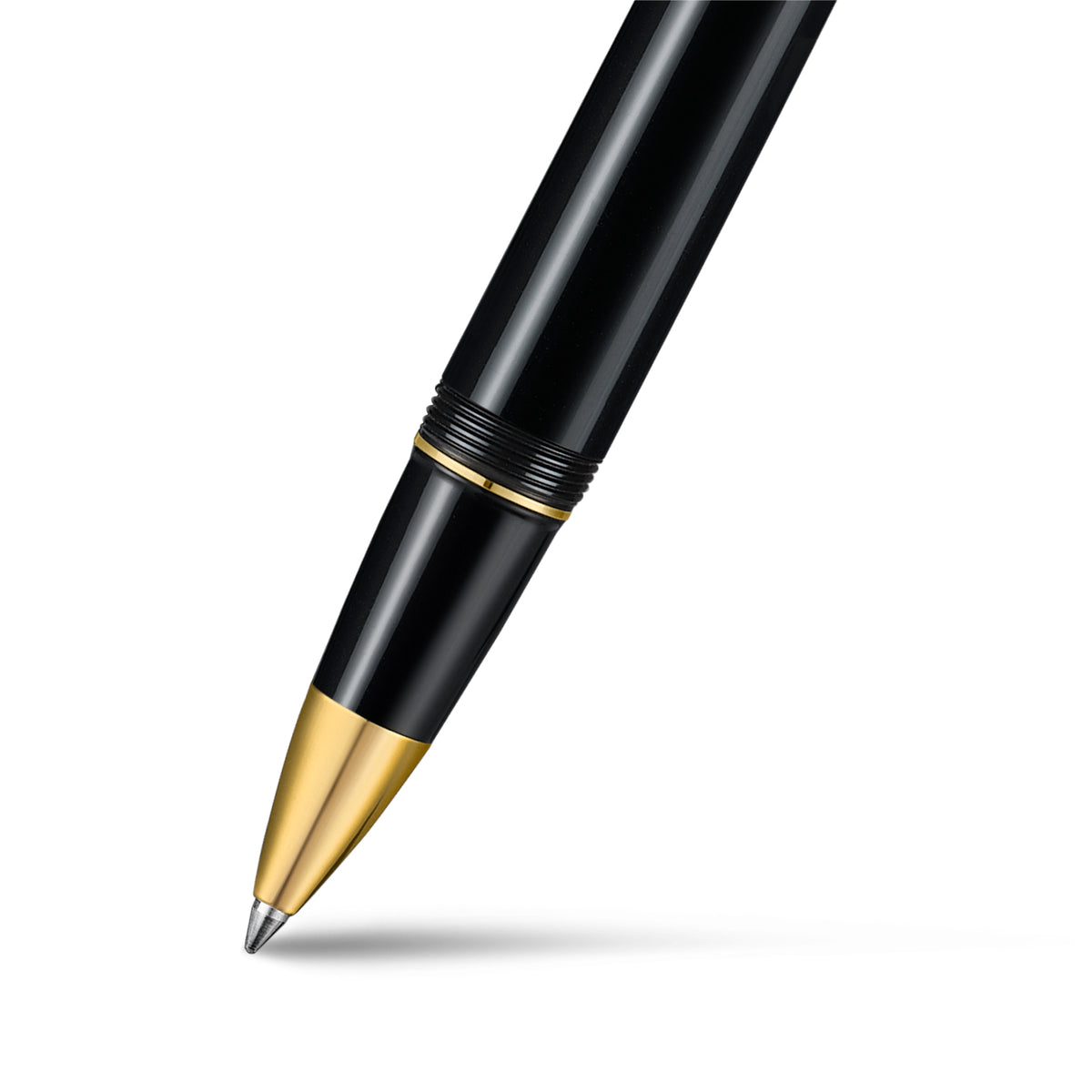PEN SHEAFFER BALANCE III E893 GLOSSY BLACK AND GOLD TRIMS RB