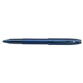 Sheaffer® 100 9371 Satin Blue Rollerball Pen With PVD Blue Trim
