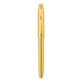 Sheaffer® 100 9372 Glossy PVD Gold Rollerball Pen With PVD Gold Trim