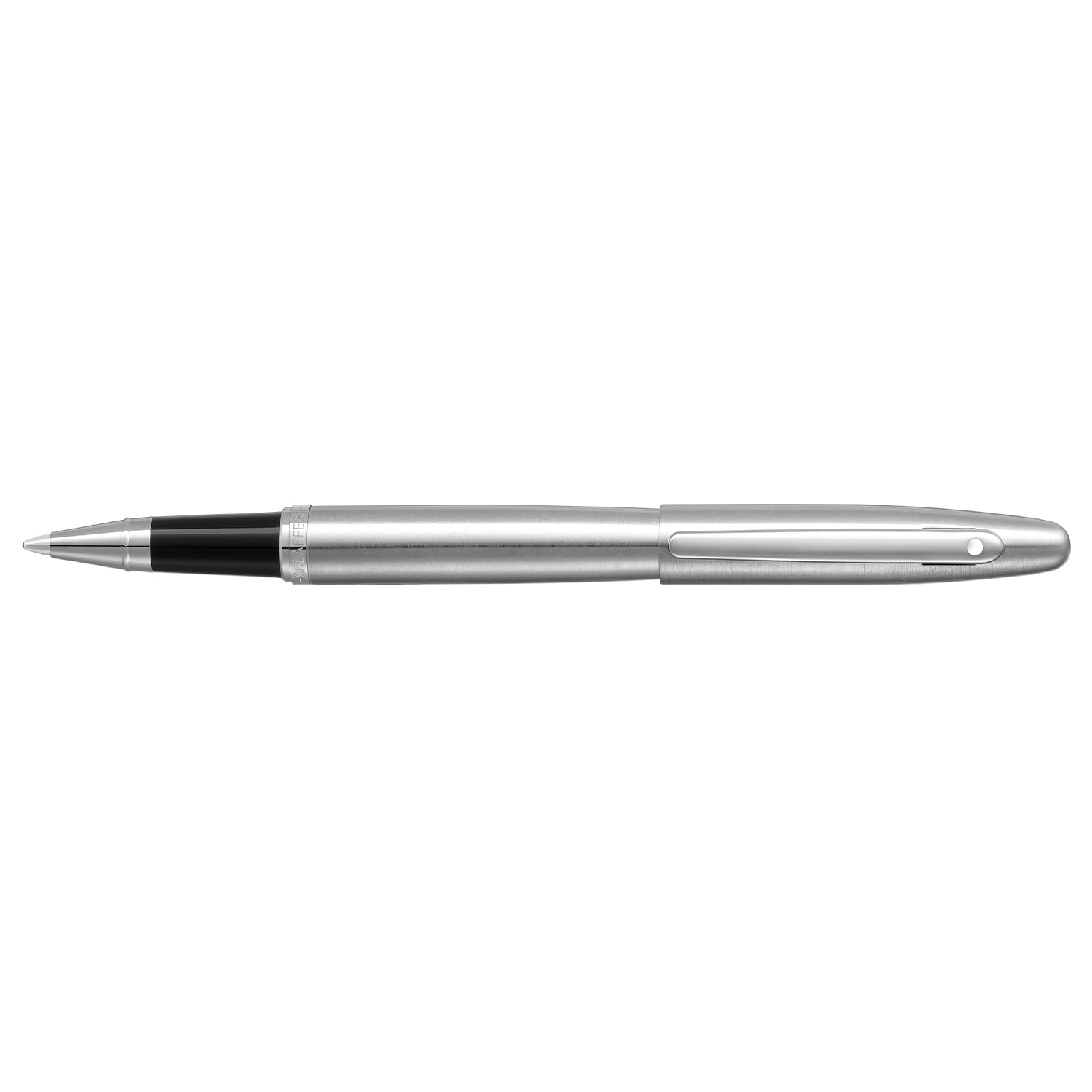 Sheaffer® VFM 9426 Brushed Chrome Rollerball Pen With Chrome Trim