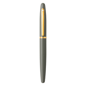 Sheaffer® VFM 9427 Glossy Light Gray Rollerball Pen With PVD Gold-Tone Trim