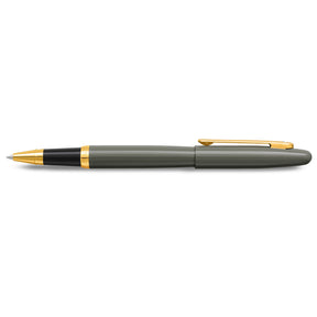 Sheaffer® VFM 9427 Glossy Light Gray Rollerball Pen With PVD Gold-Tone Trim