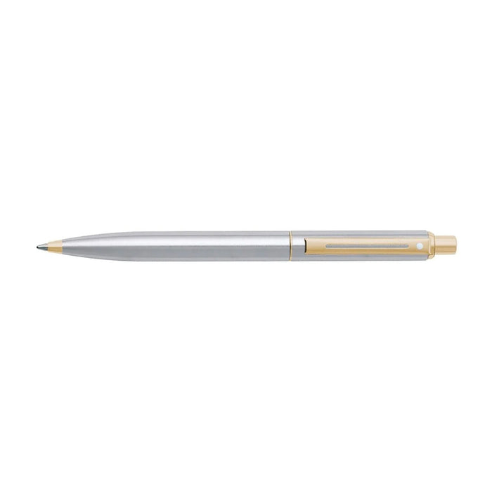 Sheaffer Sentinel 325 Brushed Chrome Gold Trim Ballpoint Pen - Image 5