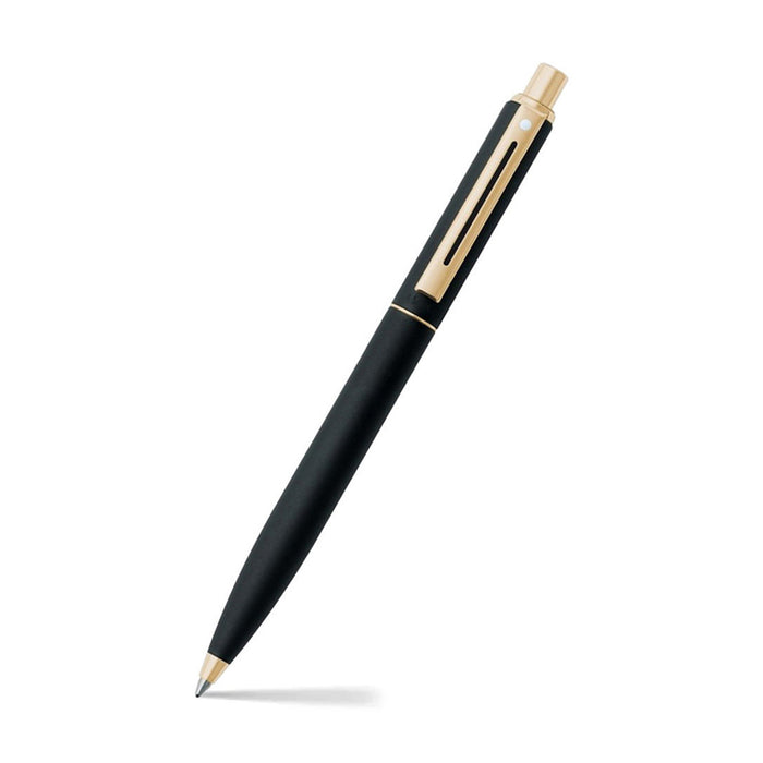 Sheaffer Sentinel 327 Matte Black Gold Trim Ballpoint Pen - Image 2