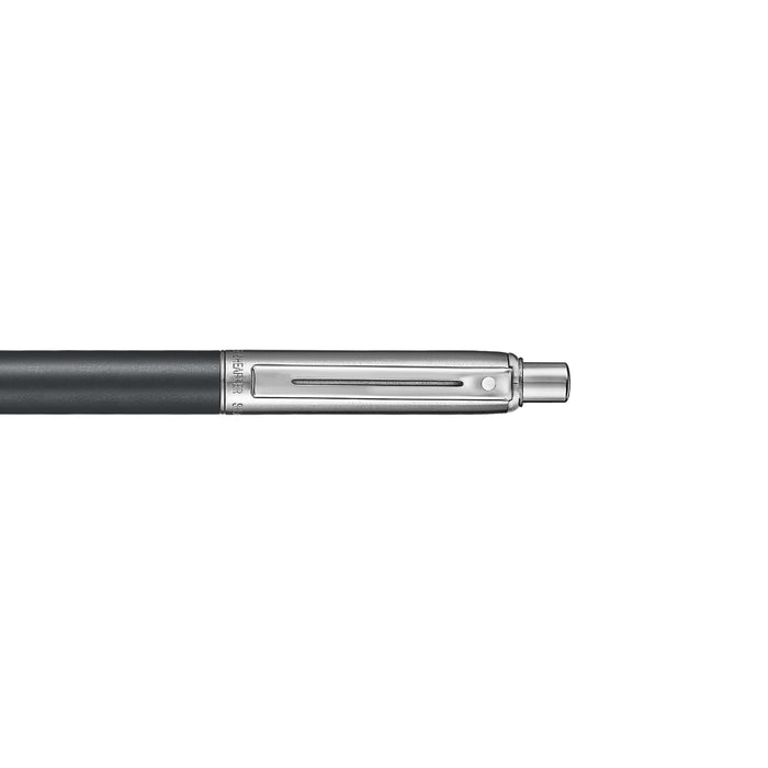 Sheaffer Sentinel Metal 331 Matte Black Barrel and Brushed Chrome with Chrome Trims Ballpoint Pen - Image 5