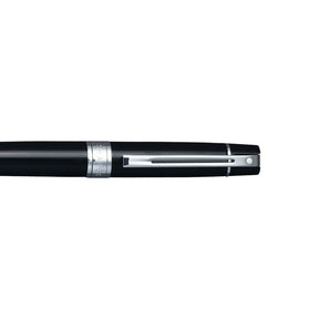 Sheaffer® 300 9312 Glossy Black Ballpoint Pen With Chrome Trim