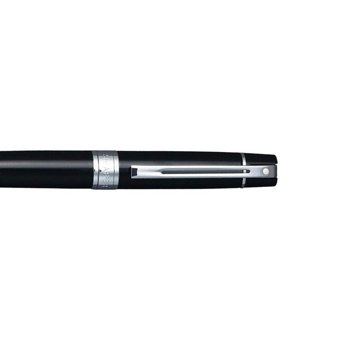 Sheaffer Gift Collection 300 - 9312 Glossy Black Chrome Trim Ballpoint Pen - Image 4