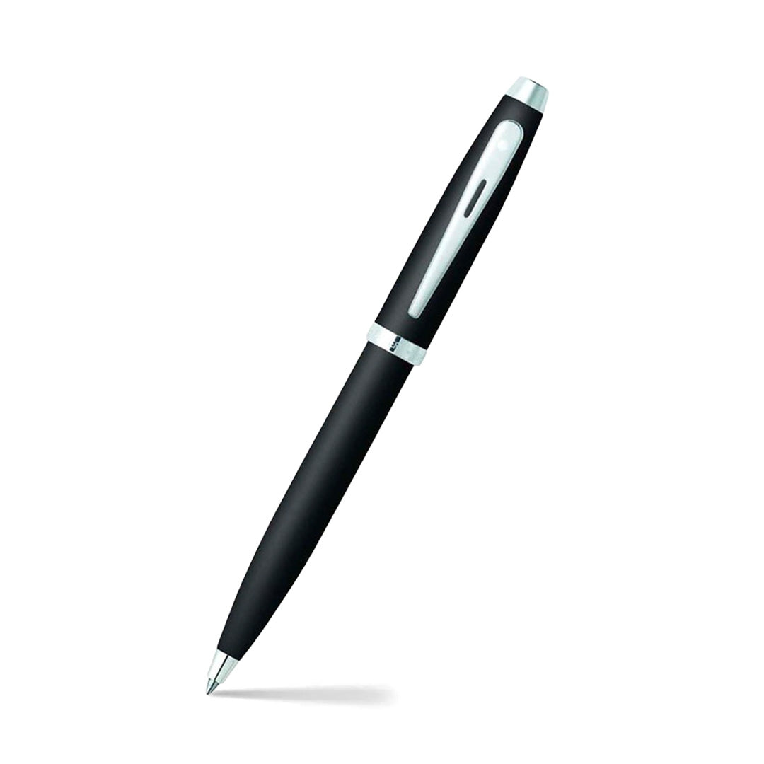 Sheaffer® Gift Set ft. Matte Black S100 9317 Ballpoint Pen with Chrome Trim and Medium Notebook