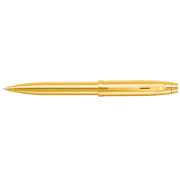 Sheaffer Gift Collection 100 - 9372 Glossy PVD Gold With PVD Gold Trim Ballpoint Pen - Image 4