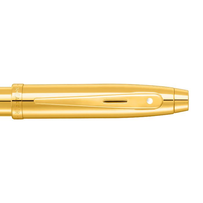 Sheaffer Gift Collection 100 - 9372 Glossy PVD Gold With PVD Gold Trim Ballpoint Pen - Image 3