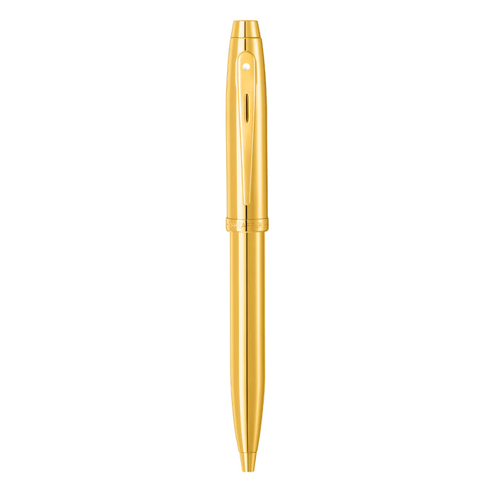 Sheaffer Gift Collection 100 - 9372 Glossy PVD Gold With PVD Gold Trim Ballpoint Pen - Image 6