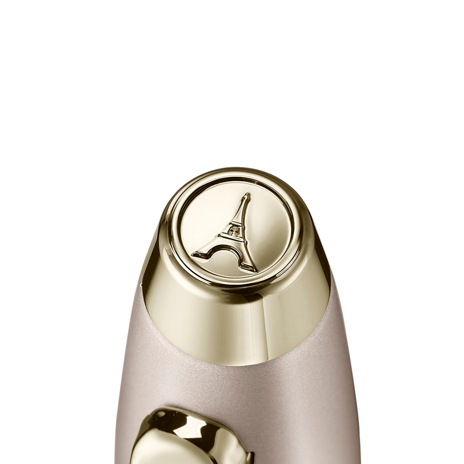 Sheaffer 100 Emily in Paris 9377 Champagne Gold Ballpoint Pen with Champagne Gold Trims and Bow-Shaped Clip Emblem