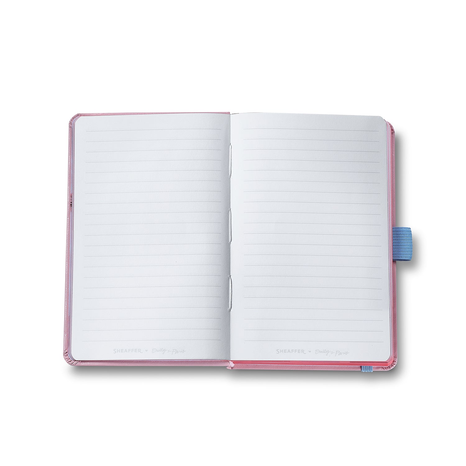 Sheaffer Gift Set ft - Emily in Paris Prelude Mini 9810 Pastel Pink Ballpoint Pen with Swarovski Crystal and Hardbound Small Notebook