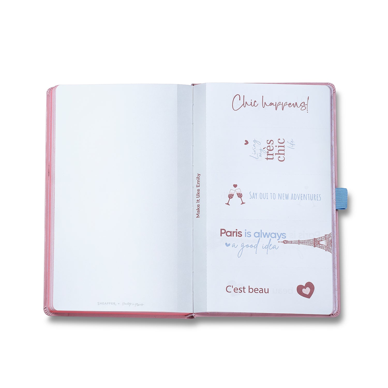 Sheaffer Emily in Paris Medium Journal 90 GSM Ink Friendly Paper with