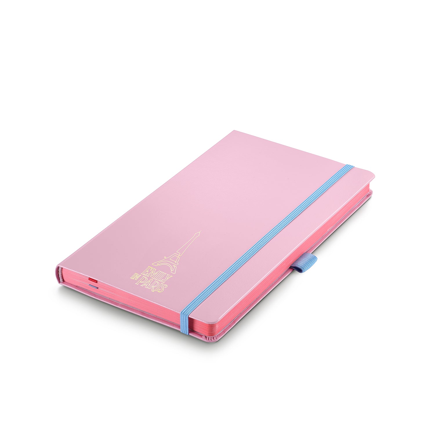 Sheaffer Emily in Paris Medium Journal 90 GSM Ink Friendly Paper with Embossed Eiffel Tower - Pink