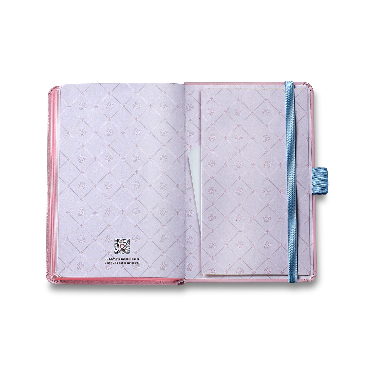 Sheaffer Emily in Paris Small Notebook 90 GSM Ink Friendly Paper with Embossed Eiffel Tower - Pink