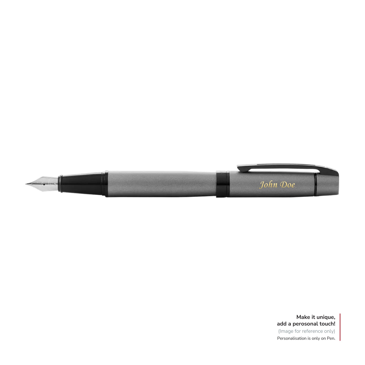 Sheaffer Gift Set ft. Glossy Black 300 Ballpoint Pen with Chrome Trims and Business Card Holder