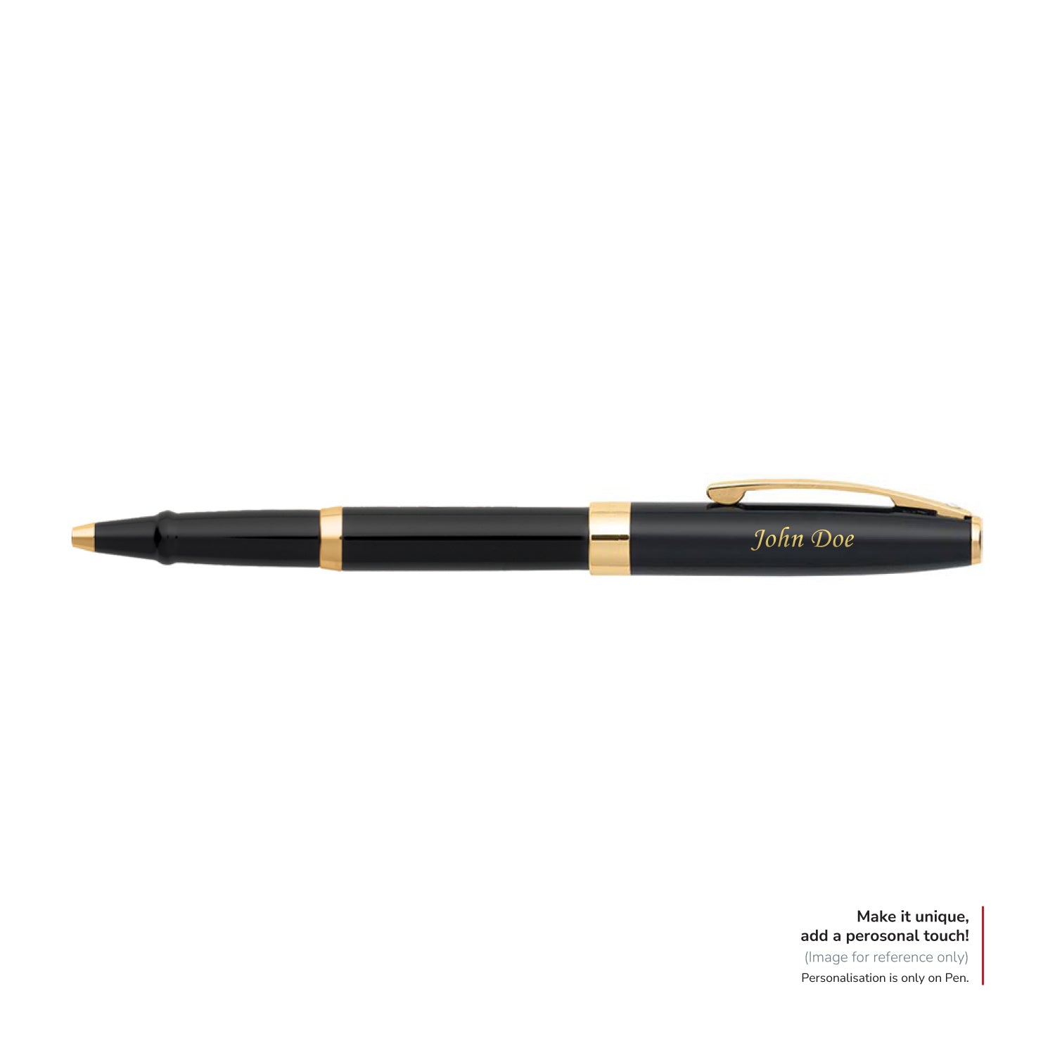 Sheaffer® SAGARIS 9471-K Gloss Black Ballpoint Pen With Gold Tone Trim